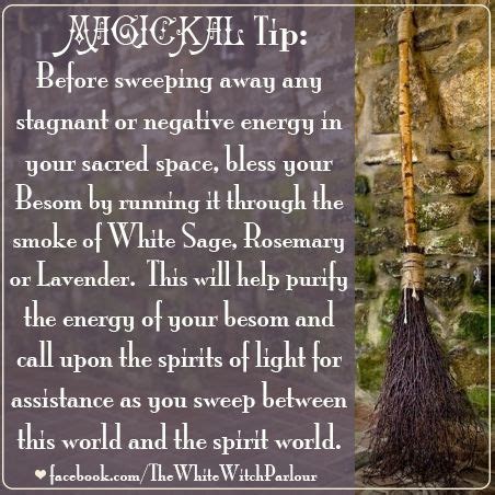 The dual tipped witch broom: An essential tool for modern witches